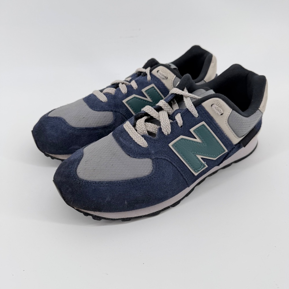 New Balance 574 Cordura Size 5.5Y Fits Womens 7 Navy Blue GC574SOA Retro Sneaker